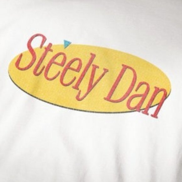 Steely Dan Seinfeld 90s Dad Humor Graphic T-Shirt Music Comedy Fan Collector Tee - Picture 2 of 5